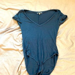 Blue bodysuit